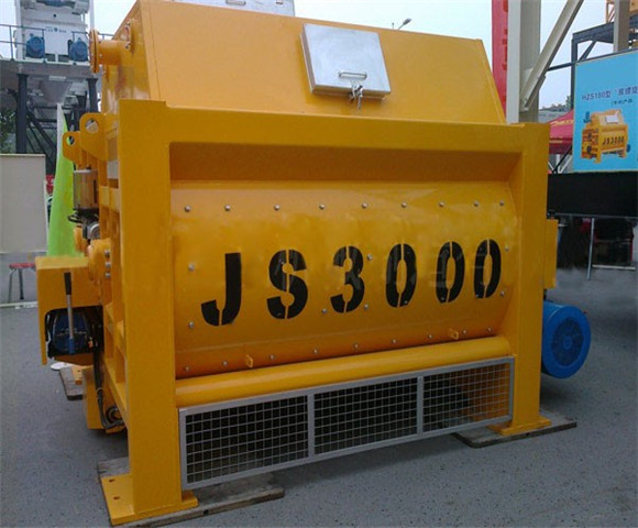 JS3000雙臥軸強制式混凝土攪拌機